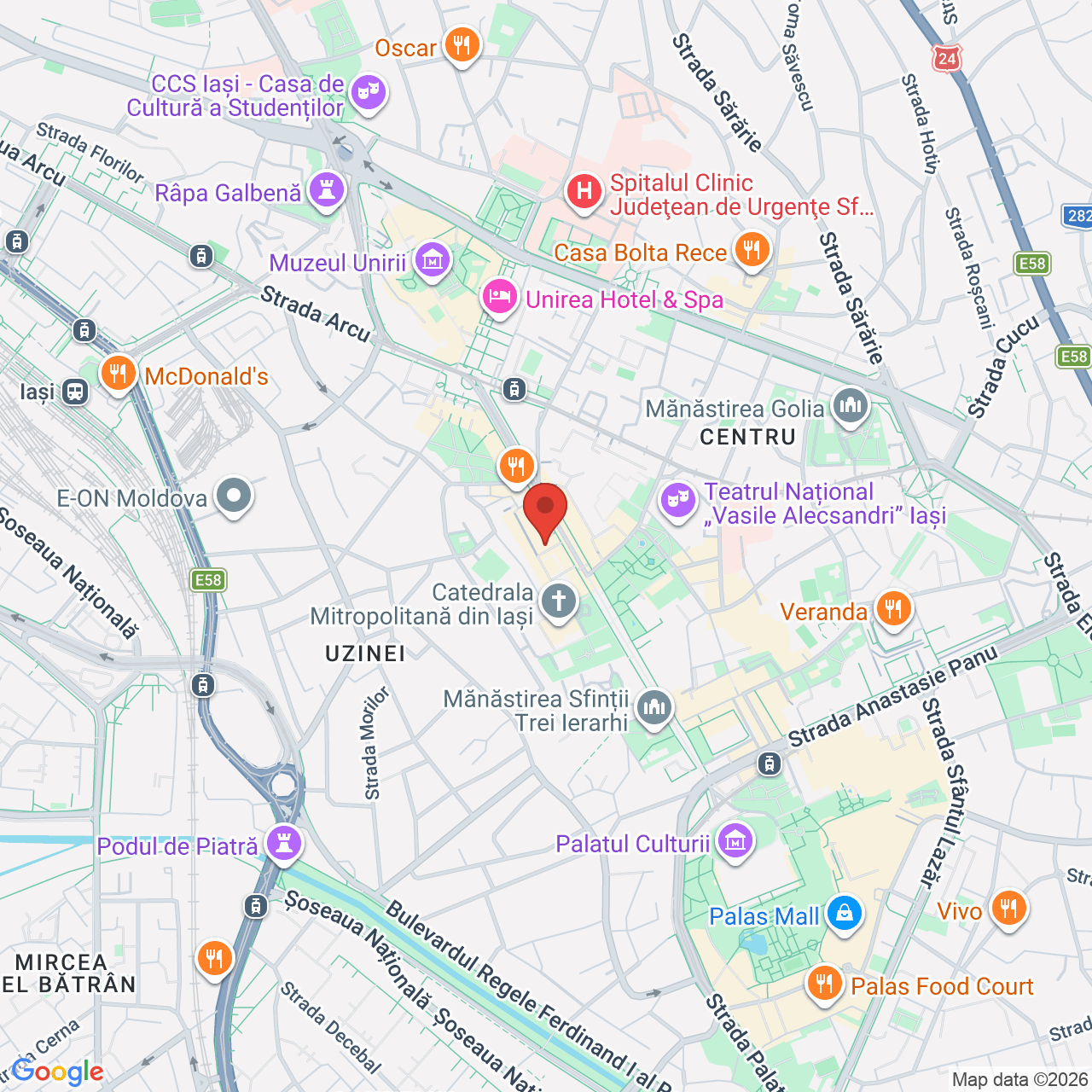 Map of Urbana Club