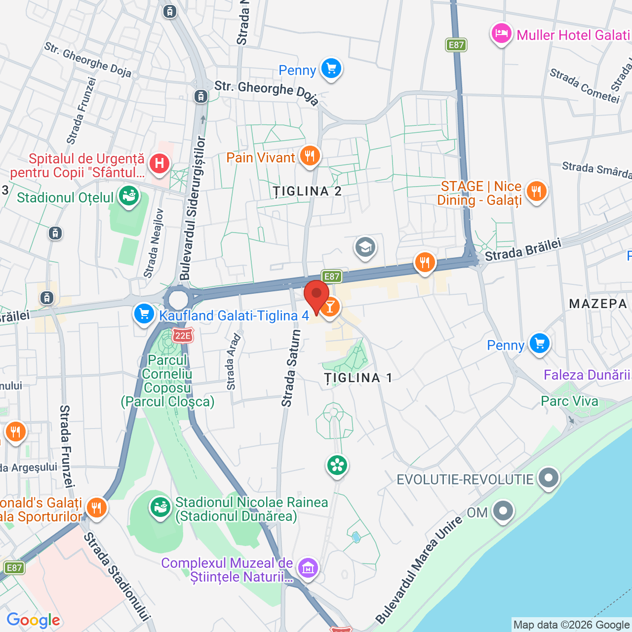 Map of Uzina Pub