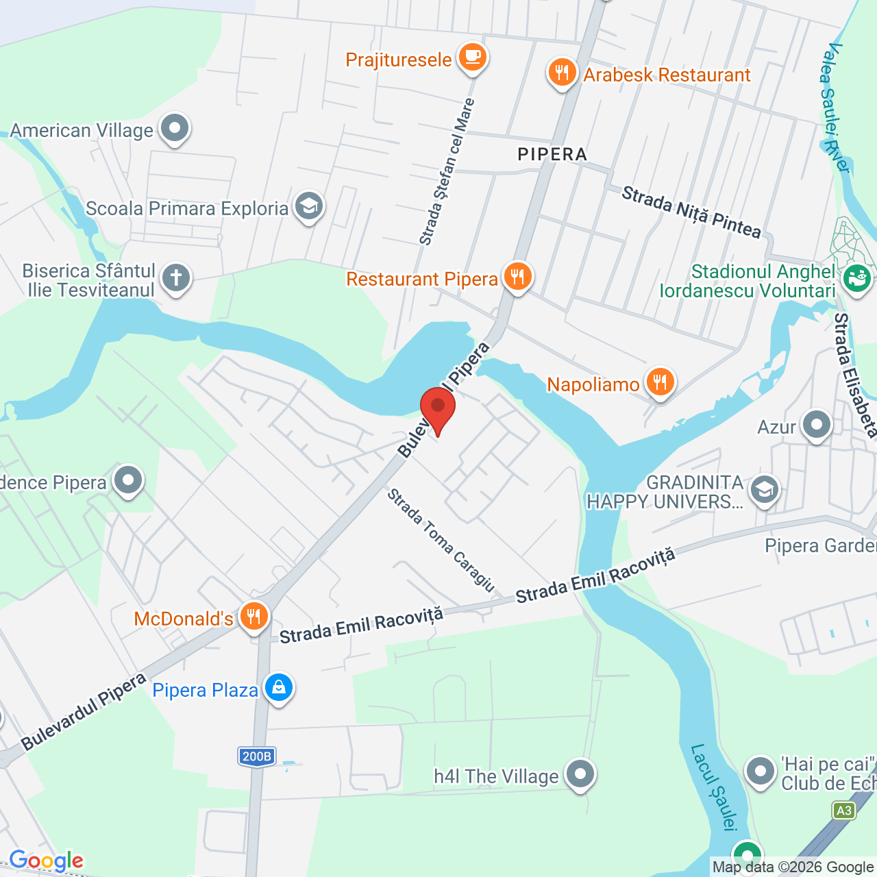 Map of Vertigo Dance Studio
