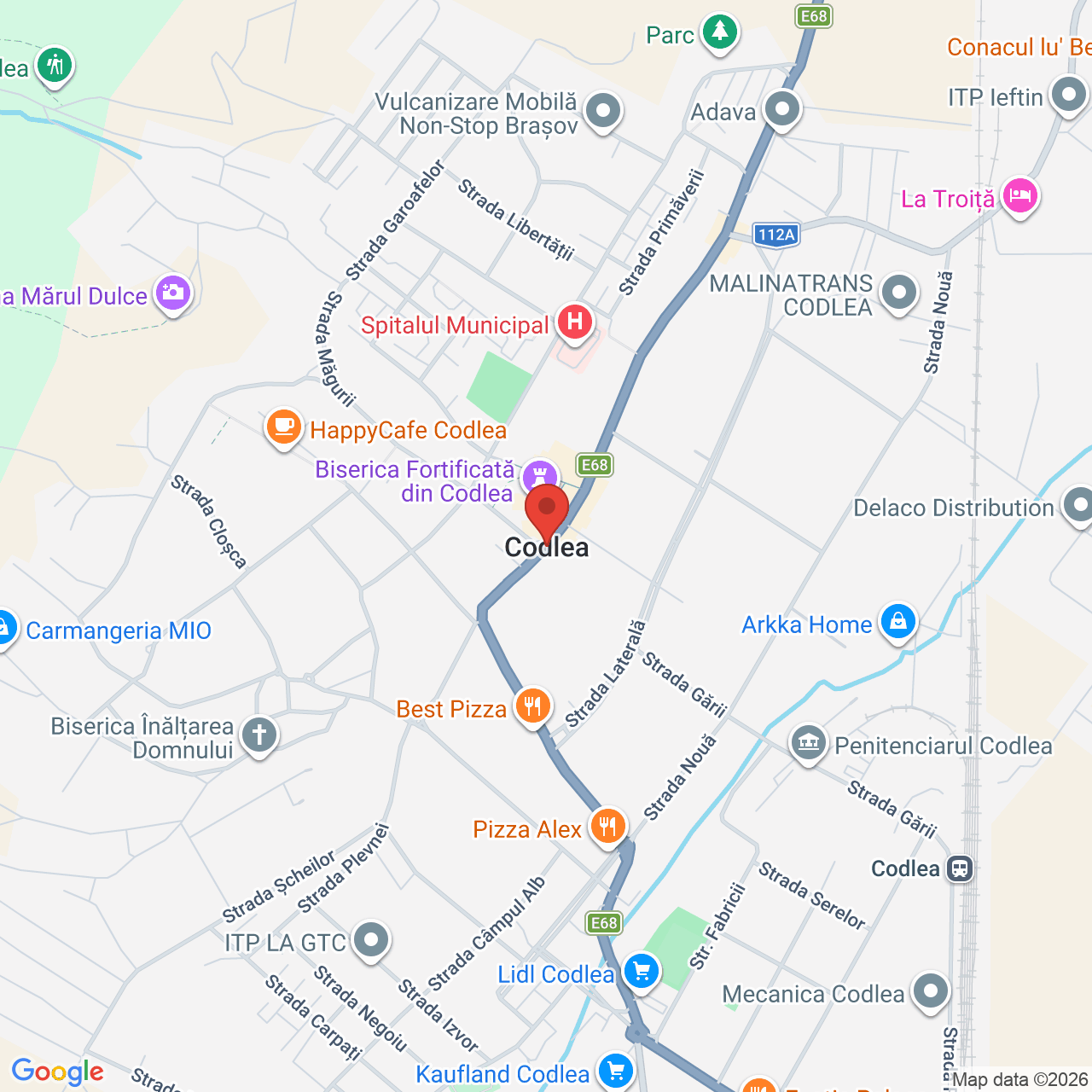 Map of Zona de agrement Maial